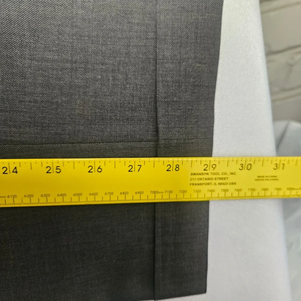 H‎ Freeman & Son George J Good Berkeley Suit Gray 2 Button Cuffed 40R 31W